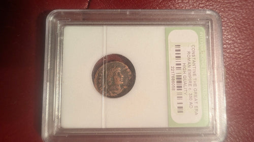 Constantine the great bronze coin 330a.d.